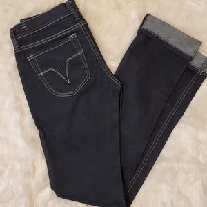 Diesel jeans dark wash straight leg